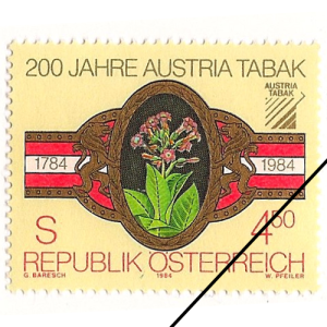 Austrian Tobacco 1984 austria